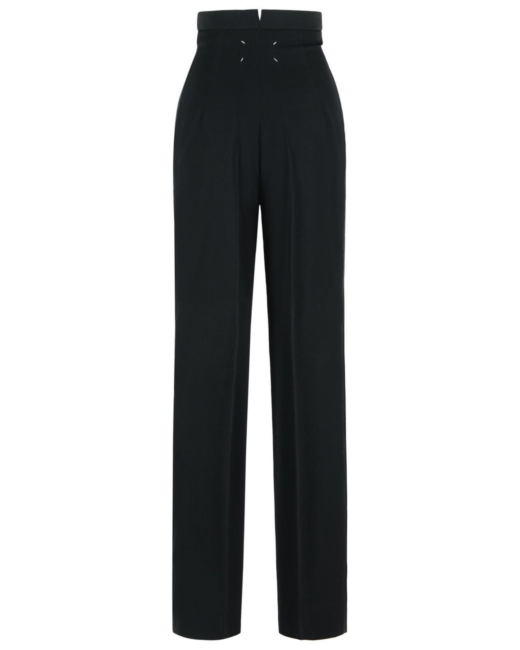 Maison Margiela Black Wool Pants