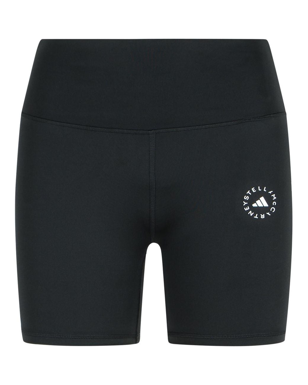 Adidas By Stella McCartney Black Polyester Blend Training Shorts