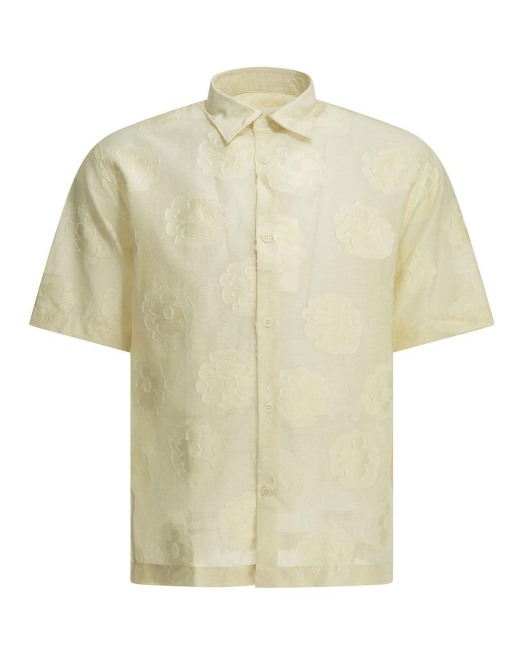 NN07 White "Freddy" Casual Shirt for men