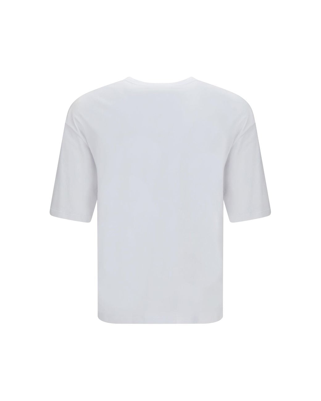 Loro Piana White Tremezzo Cotton T-Shirt Optical for men