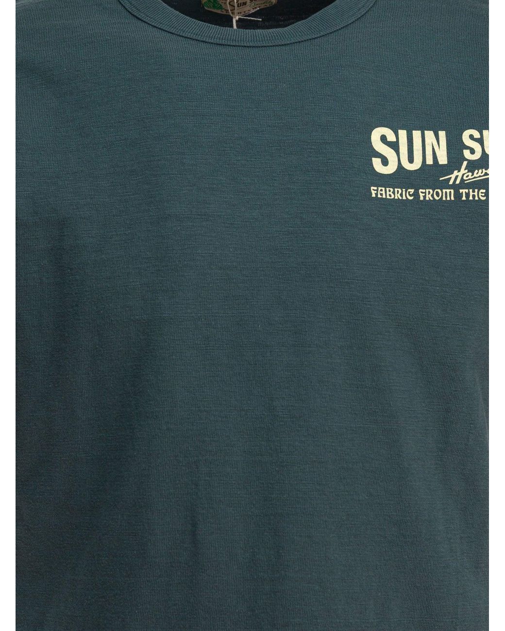 Sun Surf T-shirt With Logo T-shirts Green for men