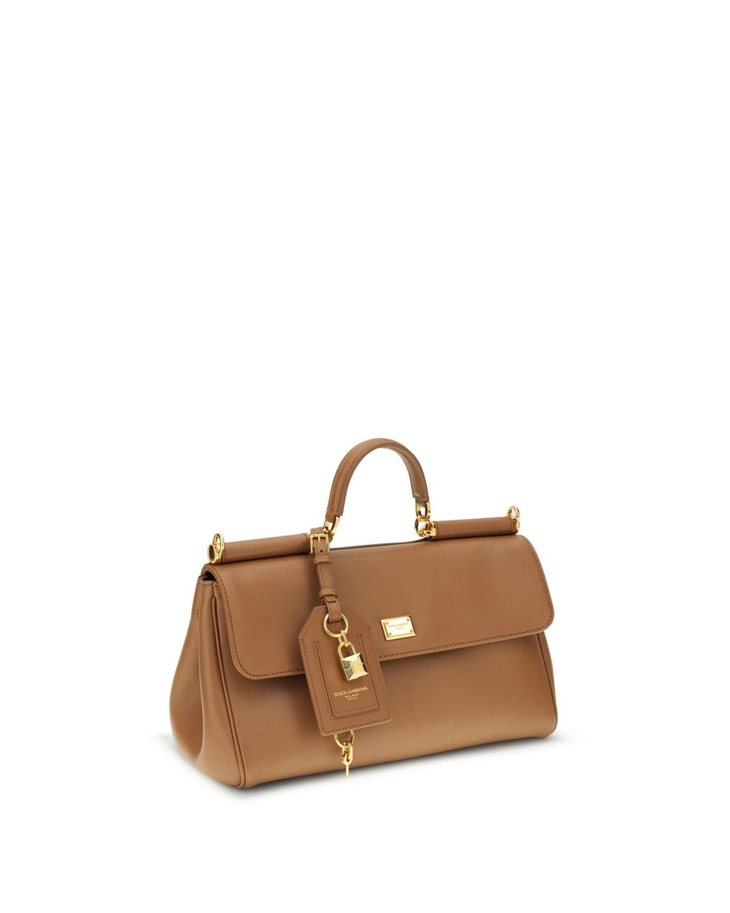 Dolce & Gabbana Brown My Sicily Handbag