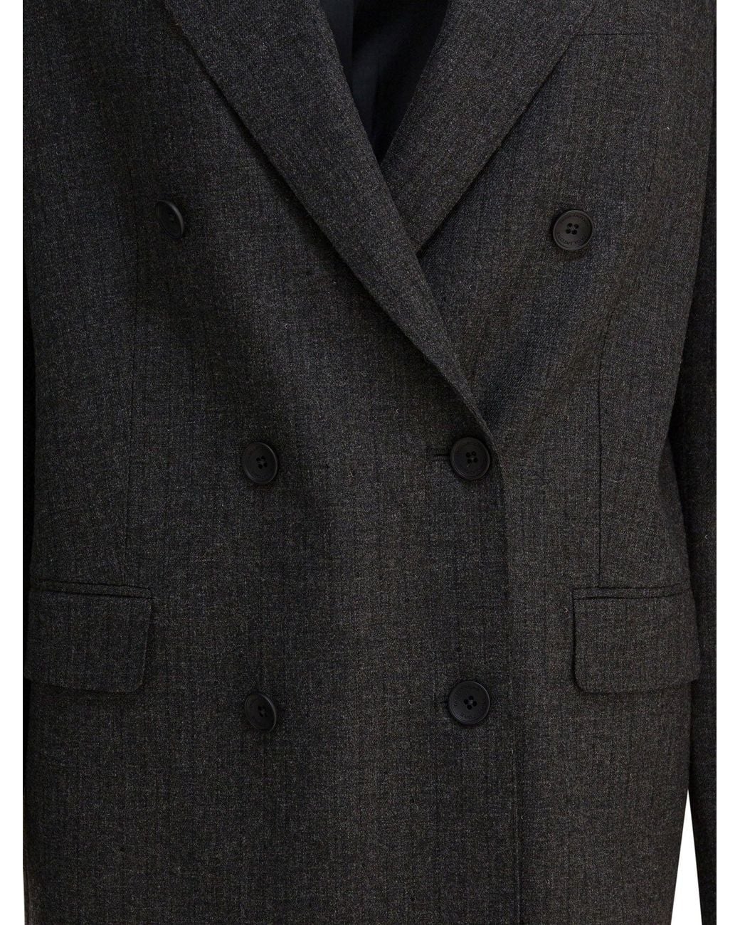 Tagliatore Black Viscose Wool Polyester Elastan Jacket