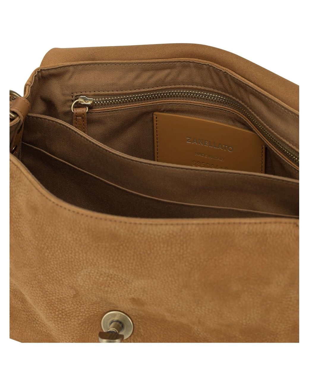 Zanellato Brown "Postina" Small Handbag
