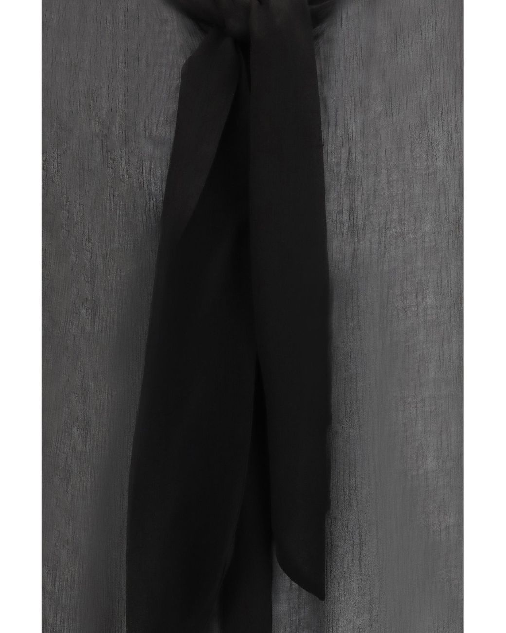 Lardini Black Creponne Blouse