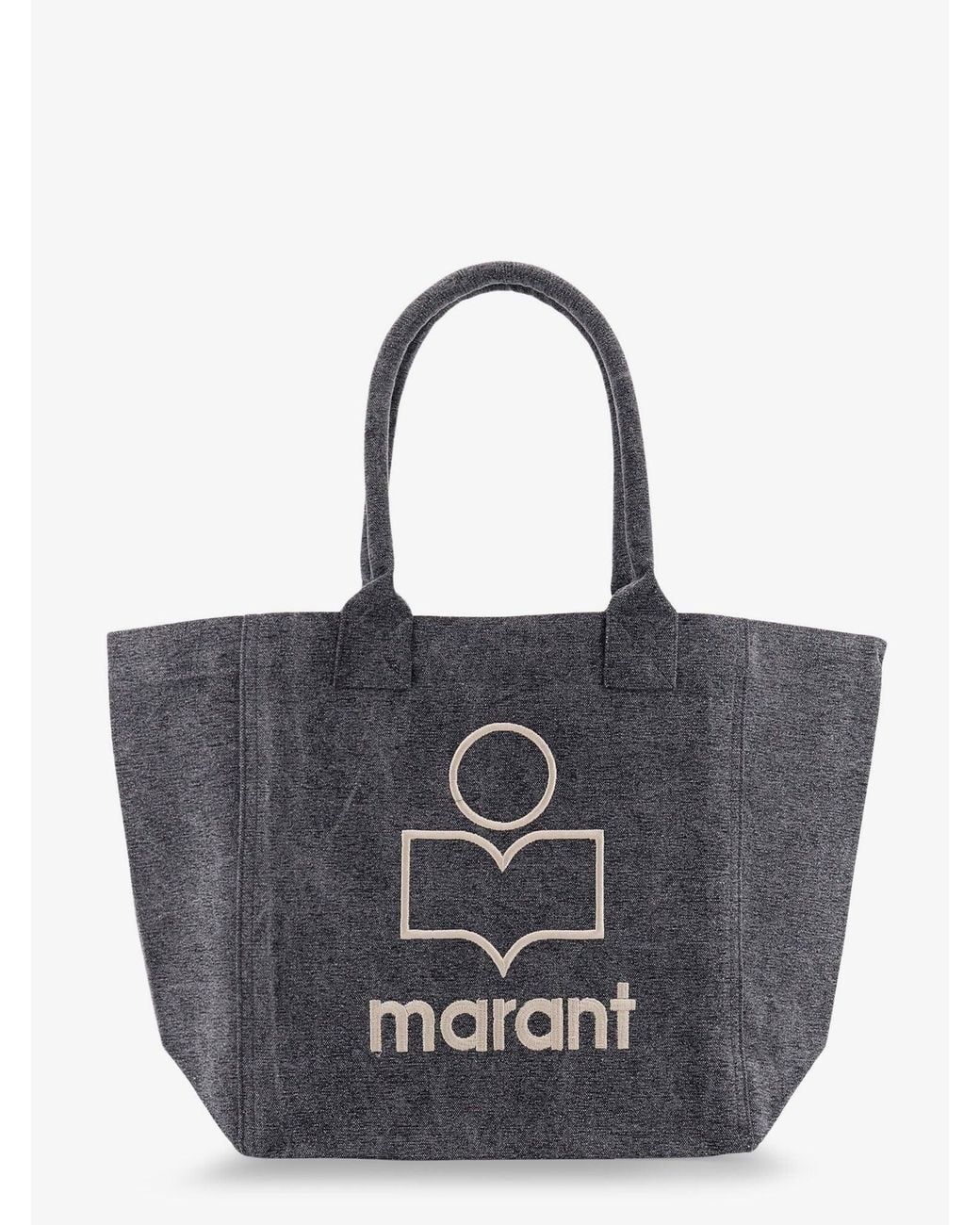 Isabel Marant Black Small Yenky Cotton Shoulder Bag
