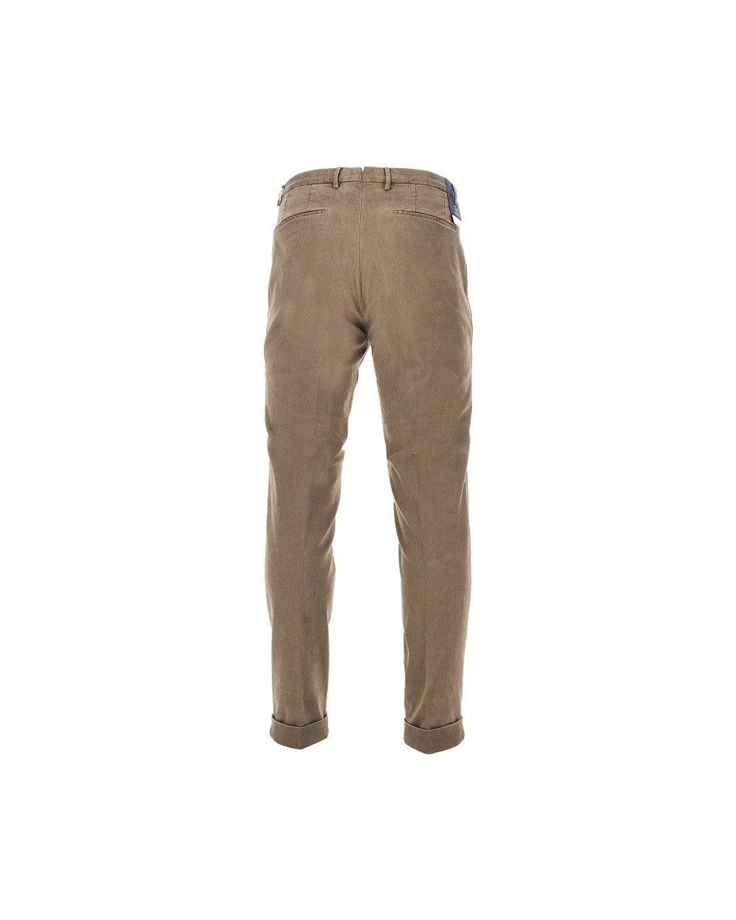 Santaniello Natural Praiano Evoluto Stretch Cotton Pants for men
