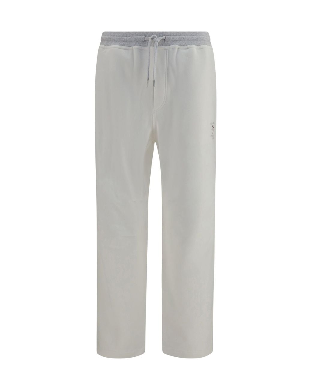 Brunello Cucinelli Gray Cotton Pants for men