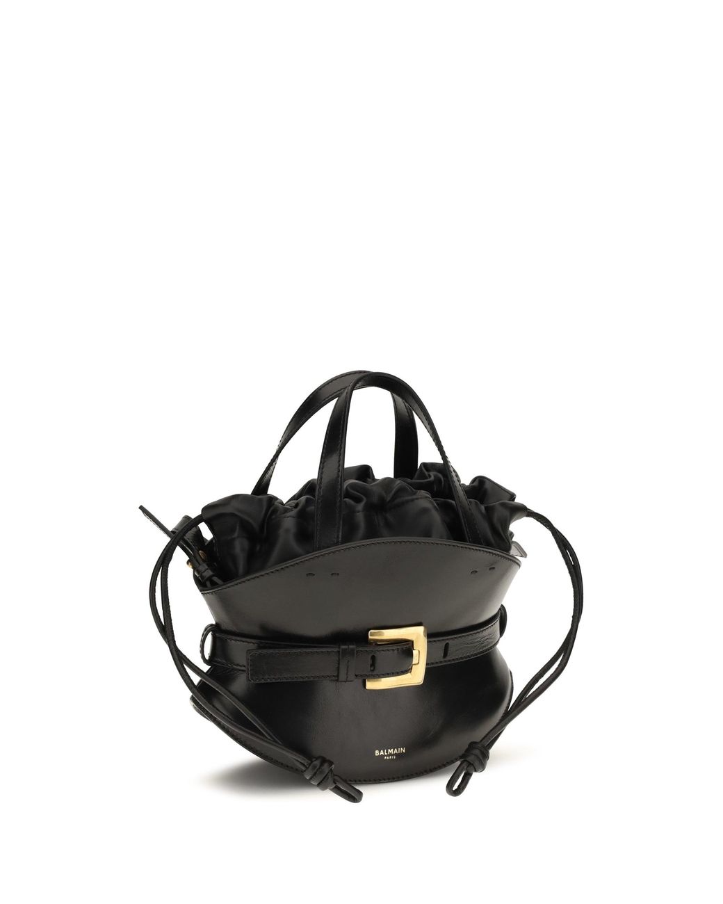 Balmain Black Shuffle Mini Shoulder Bag
