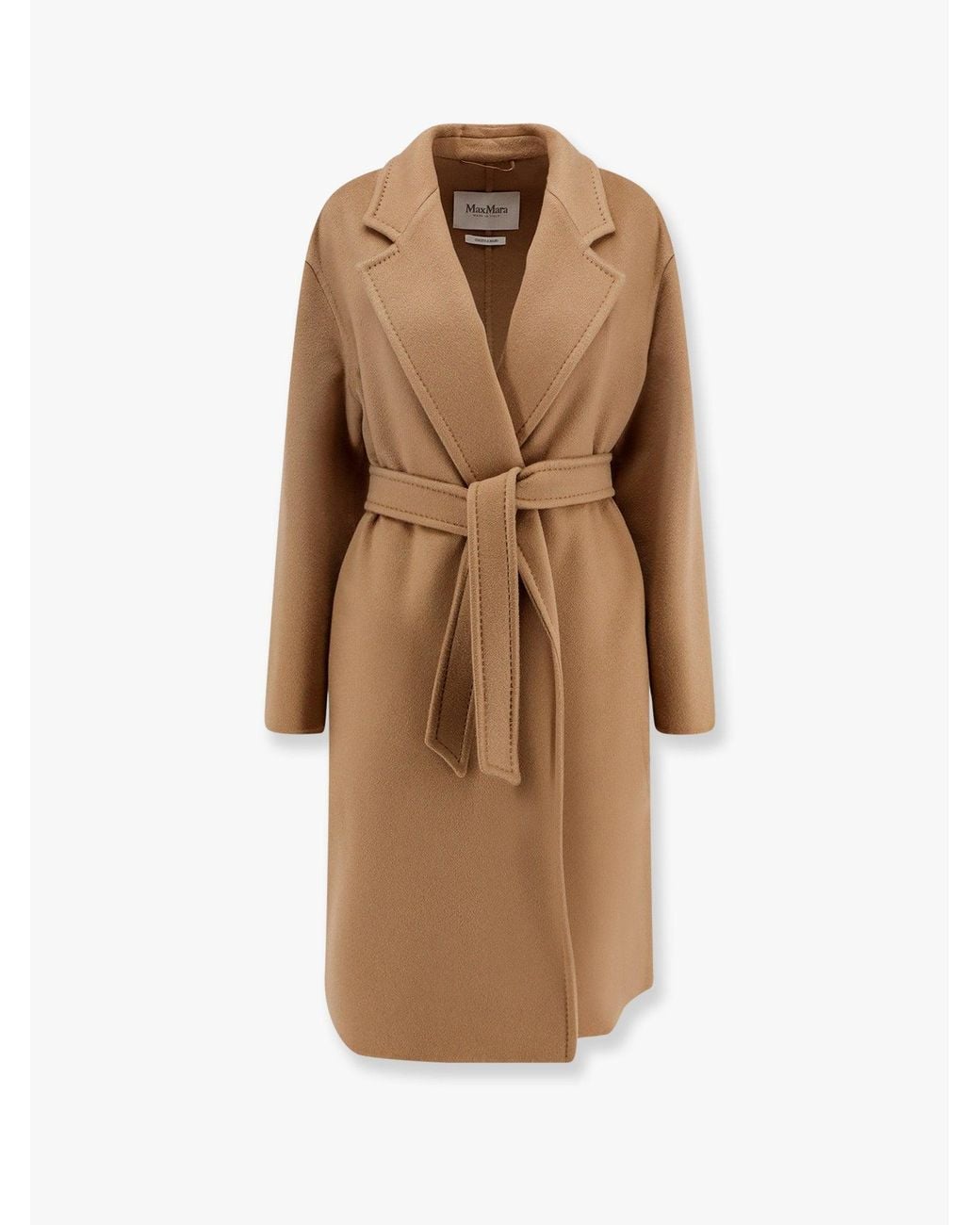 Max Mara Natural Melinda Cashmere Coat