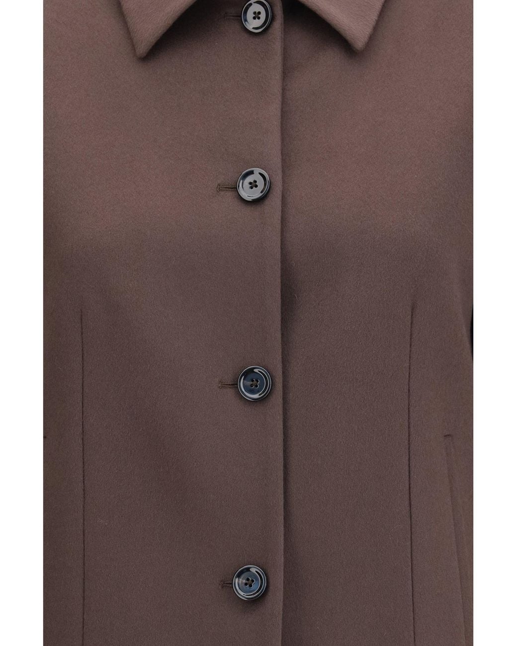 Lardini Brown Virgin Wool Jacket