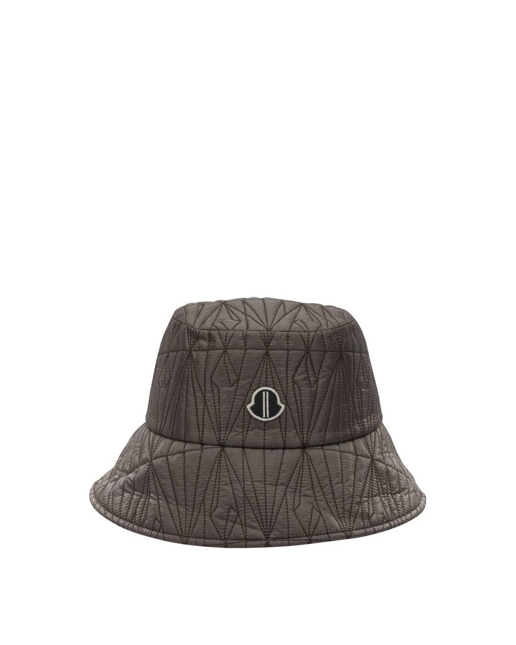 Rick Owens Brown Padded Bucket Hat