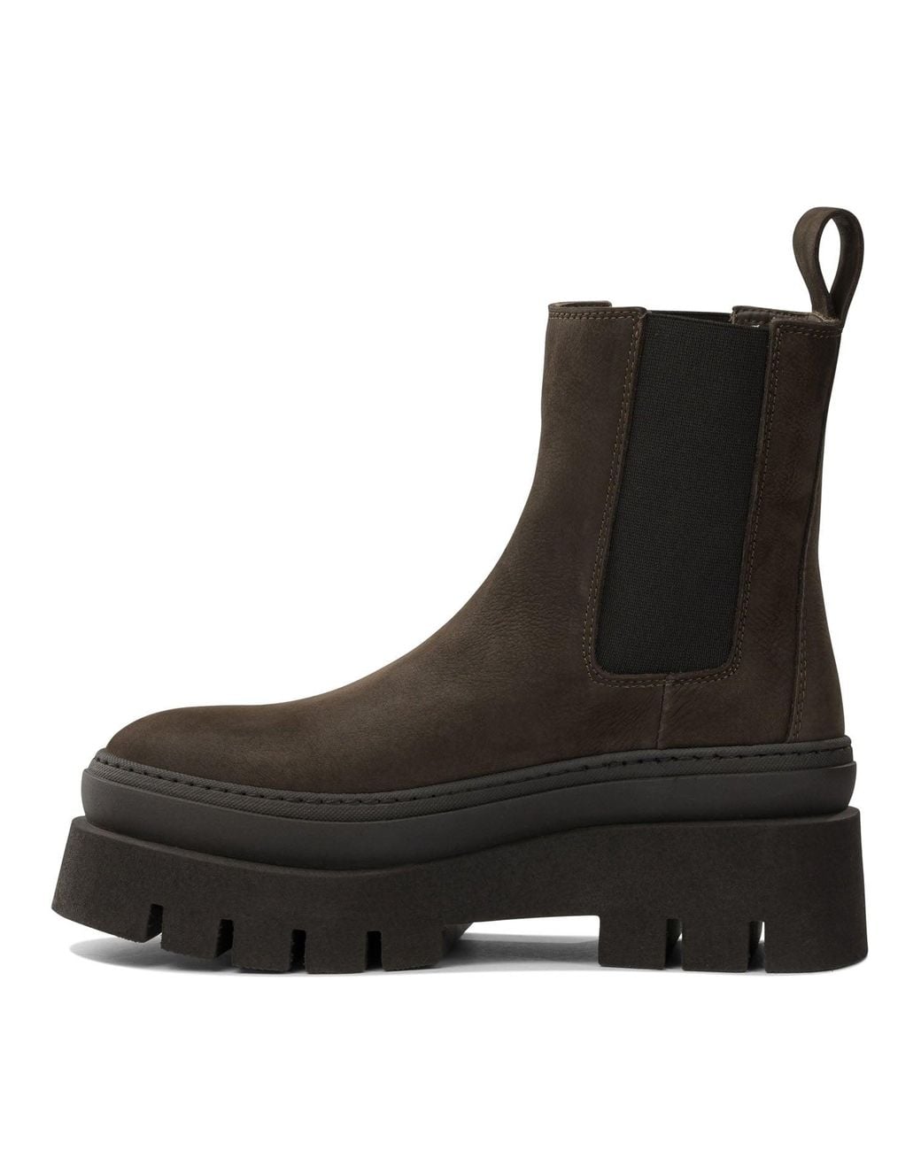COPENHAGEN Black Leather Ankle Boots