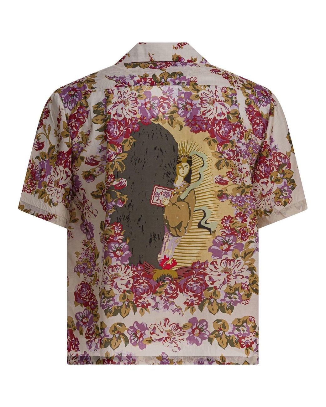 Kapital Pink "Aloha" Shirt for men