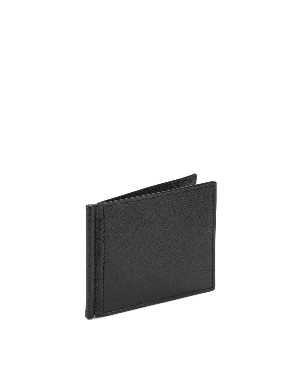 Valextra White Grip Semplice Wallet for men