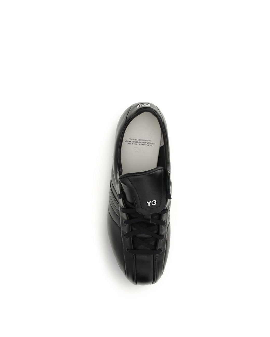 Y-3 Black Field Sneakers//Owhite for men