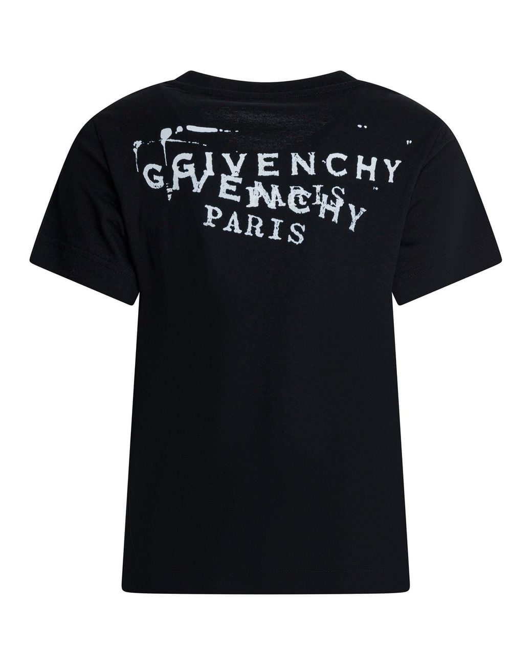 Givenchy Black "Fitted" Crew-Neck T-Shirt