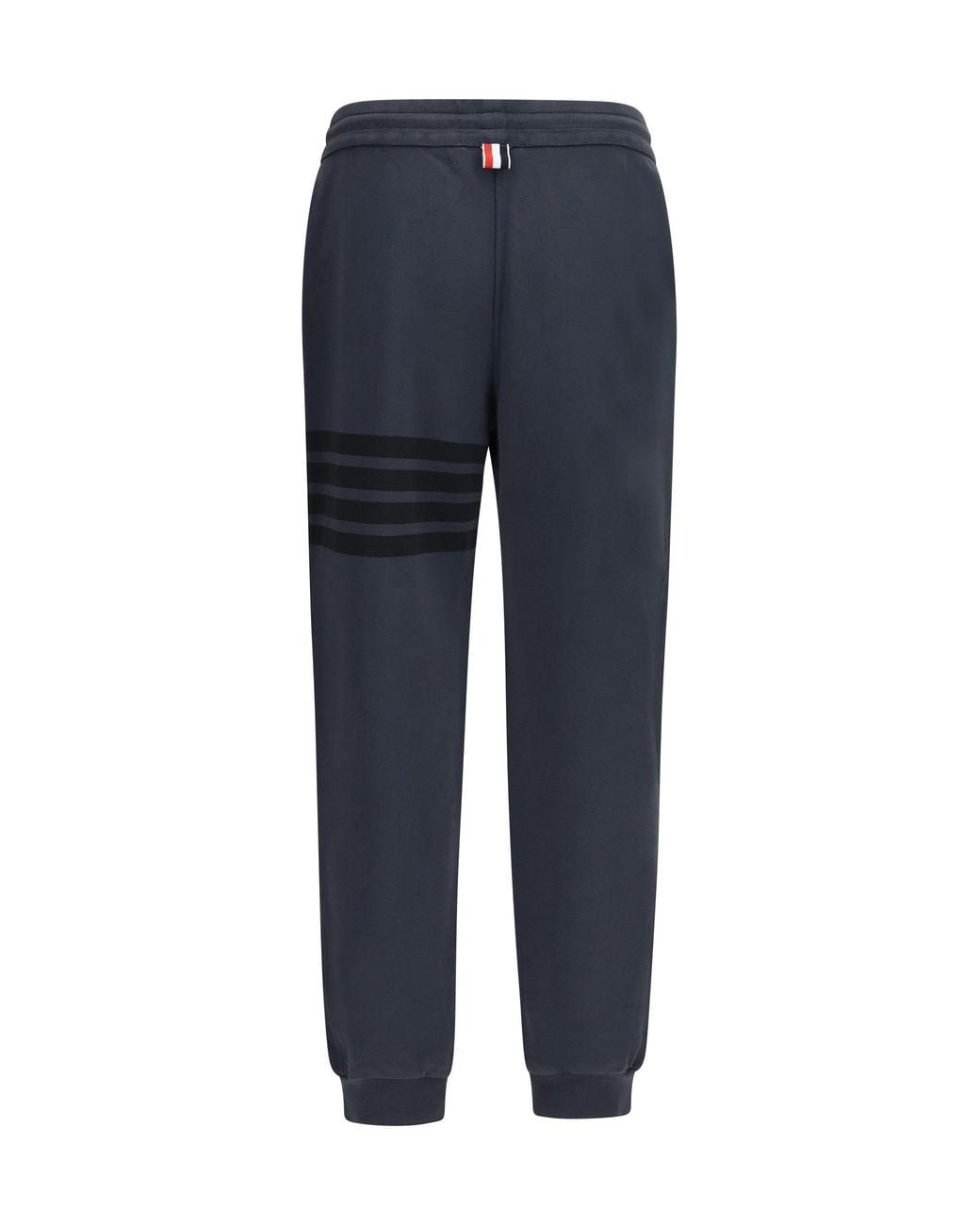 Thom Browne Blue Loopback 4-Bar Track Pants Charcoal for men