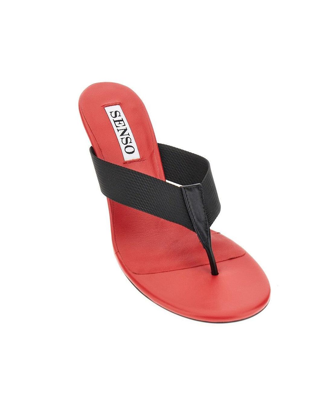 Senso Pink 'Frida' Heeled Thong Slides