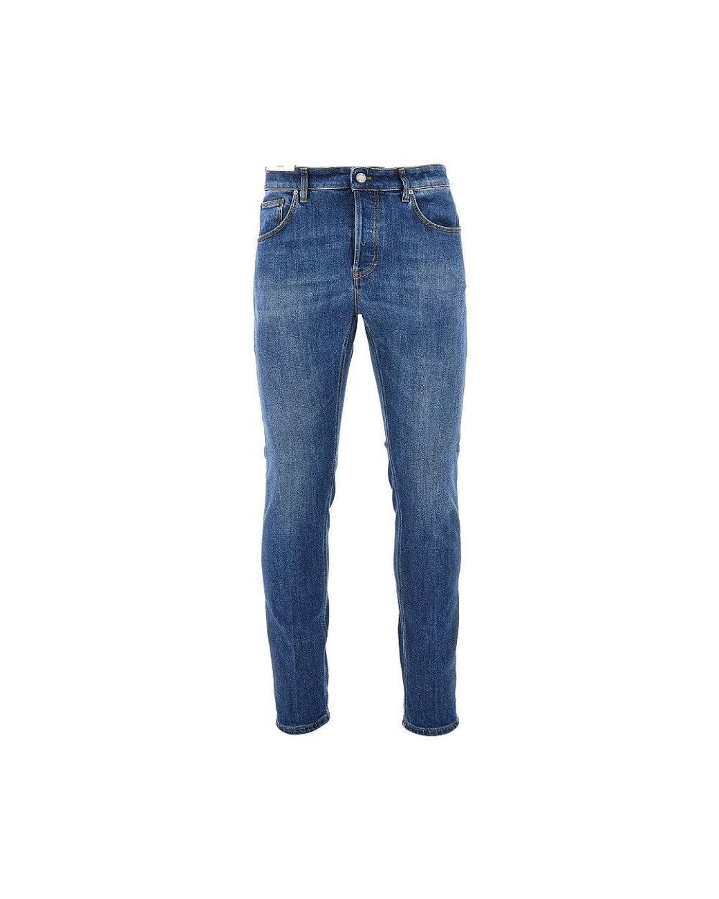 PT Torino Blue Stretch Denim 'Reggae' Jeans for men