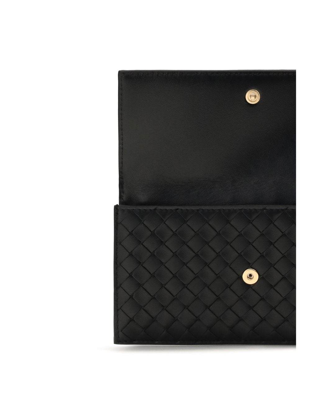 Bottega Veneta White Bottega Veneta Intrecciato Bifold Wallet for men