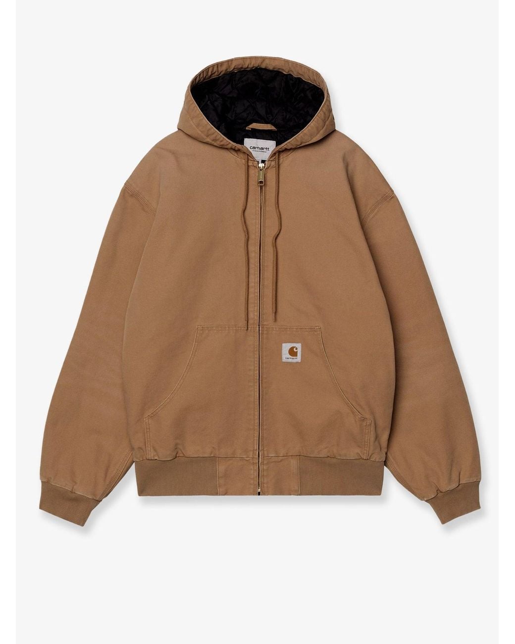 Carhartt Brown Og Active Canvas Jacket for men