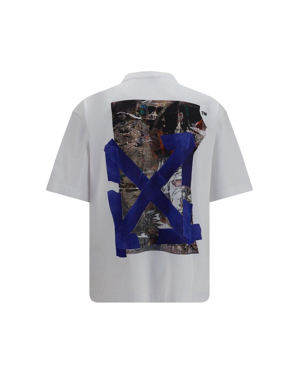 Off-White c/o Virgil Abloh Gray Skate T-Shirt Arrow With Bacco for men