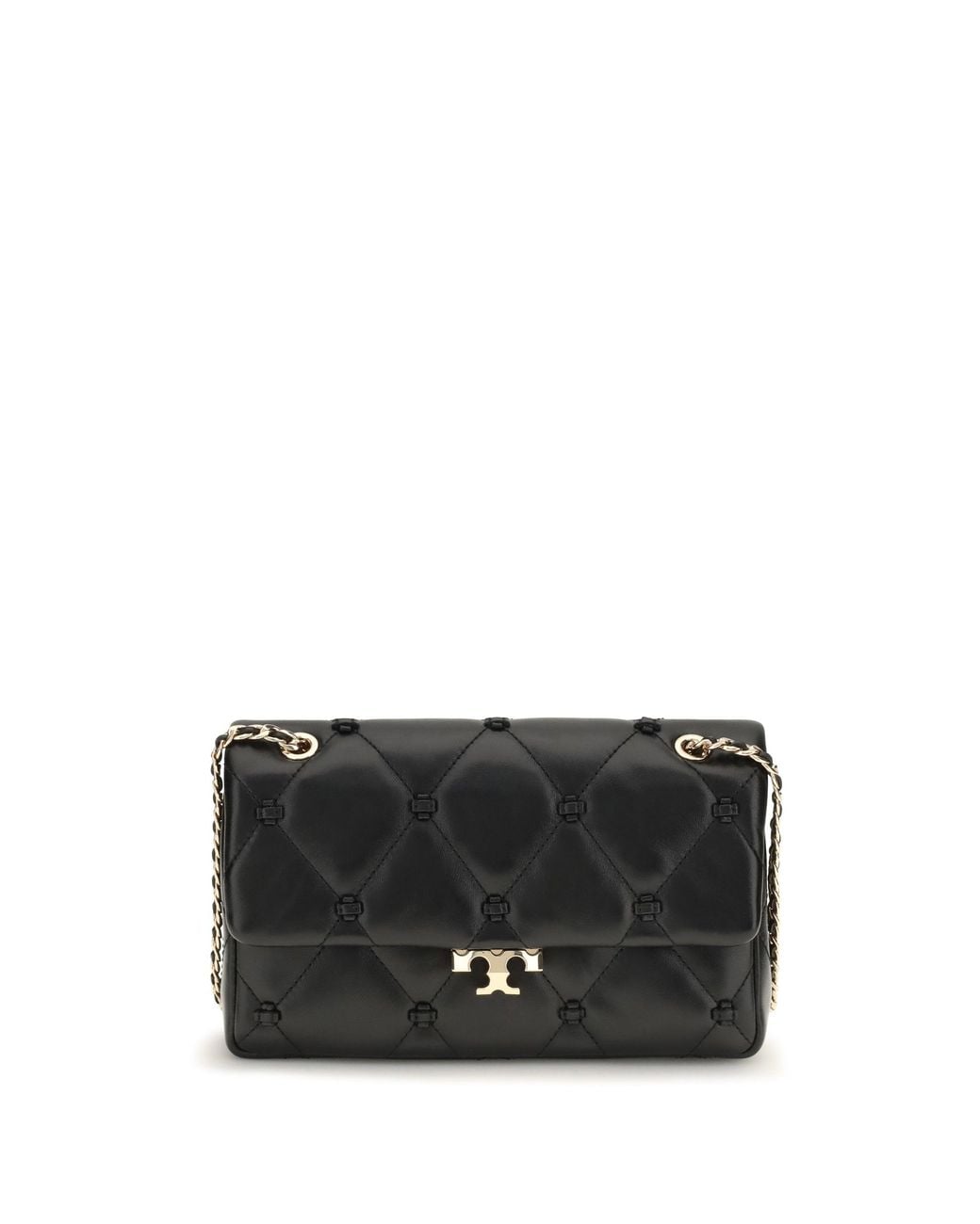 Tory Burch Black Small Bunny Knot Shoulder Bag