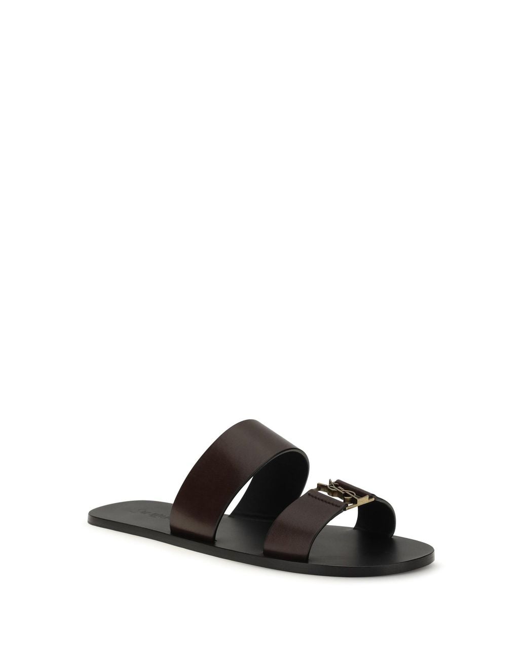 Saint Laurent White Babylone Sandals for men