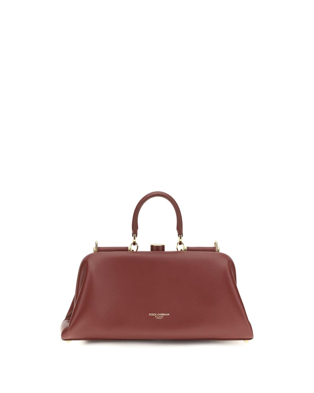 Dolce & Gabbana Red Dolce & Gabbana Grandma Medium Top-Handle Bag