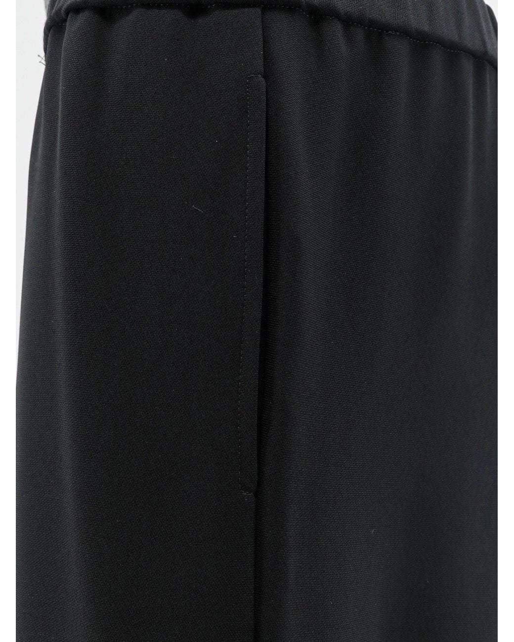 Aspesi Black Trousers With Elastic