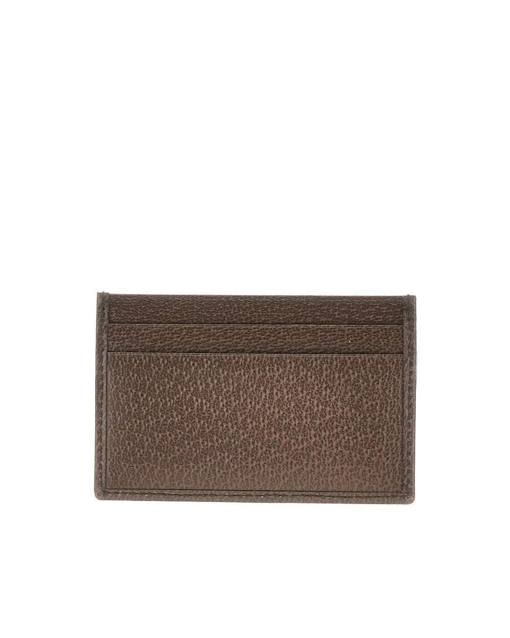 Gucci Metallic 'Ophidia' Cardholder for men