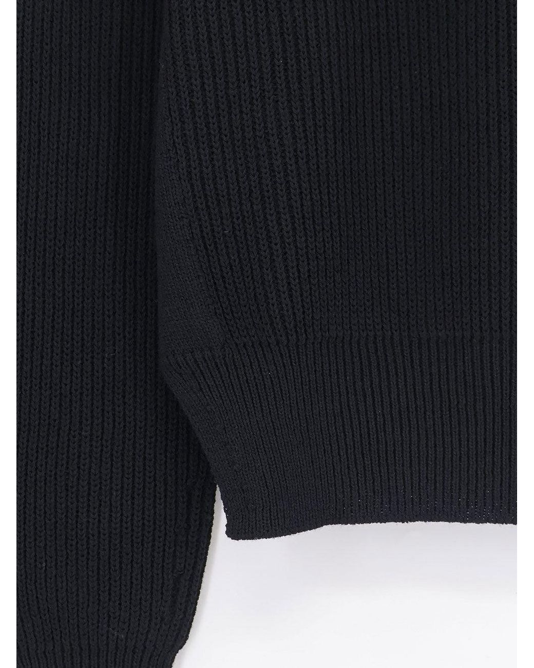 Rick Owens Blue Virgin Wool Sweater for men