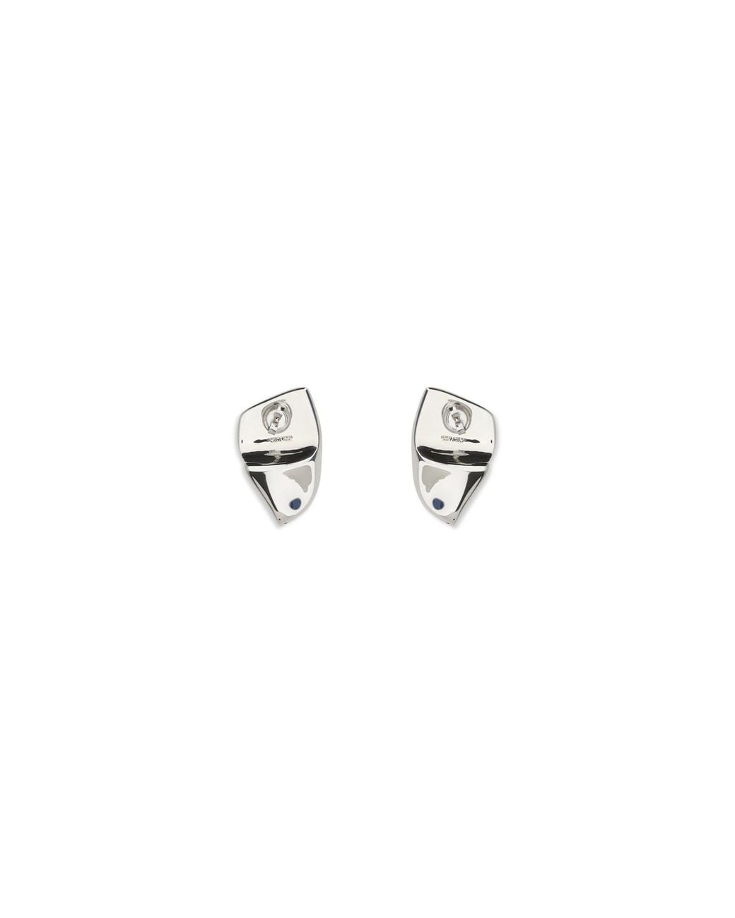 Bottega Veneta White Prisma Candy Sterling Earrings
