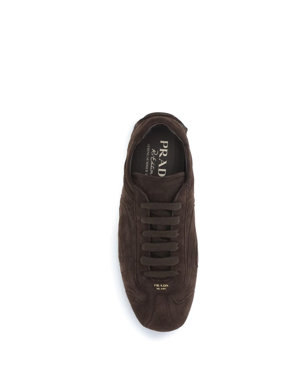 Prada Brown Montecarlo Re-Edition 2005 Sneakers for men