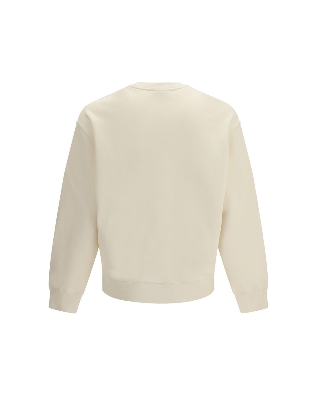 Maison Kitsuné White Paris Comfort Sweatshirt Noble for men