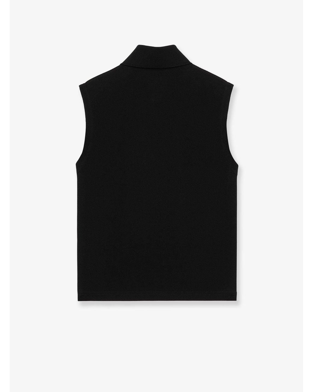 Saint Laurent Black Sleeveless Tops