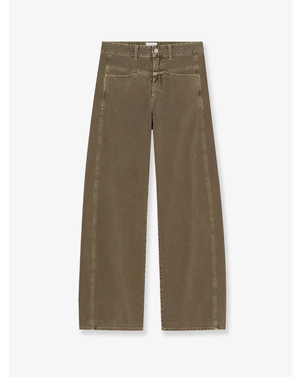 Closed Green Tori-X Denim Trousers