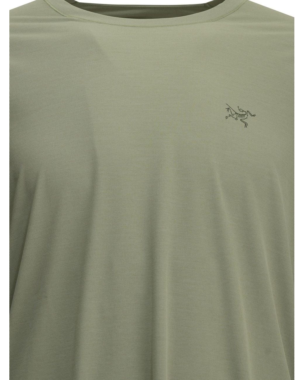 Arc'teryx Green Cormac Crew-Neck T-Shirt for men