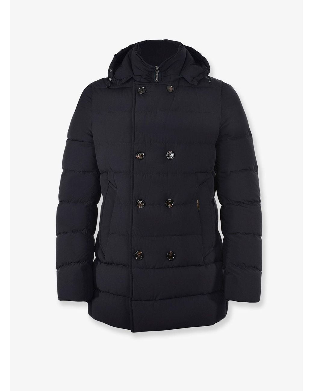 Moorer Blue Florio-Kn Quilted Down Jacket for men