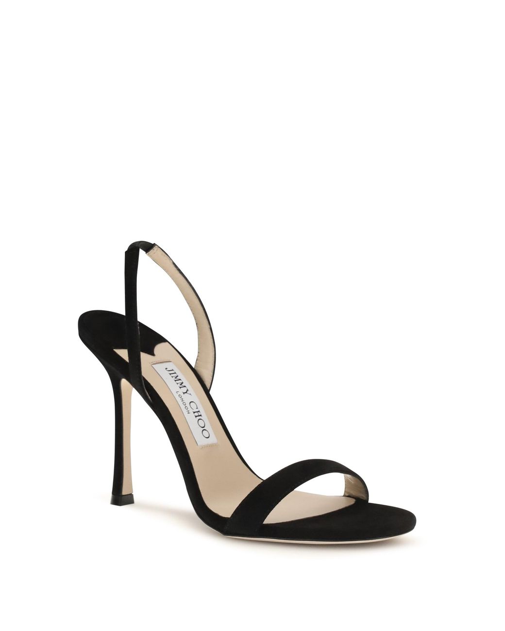 Jimmy Choo Black Jenn Sandals