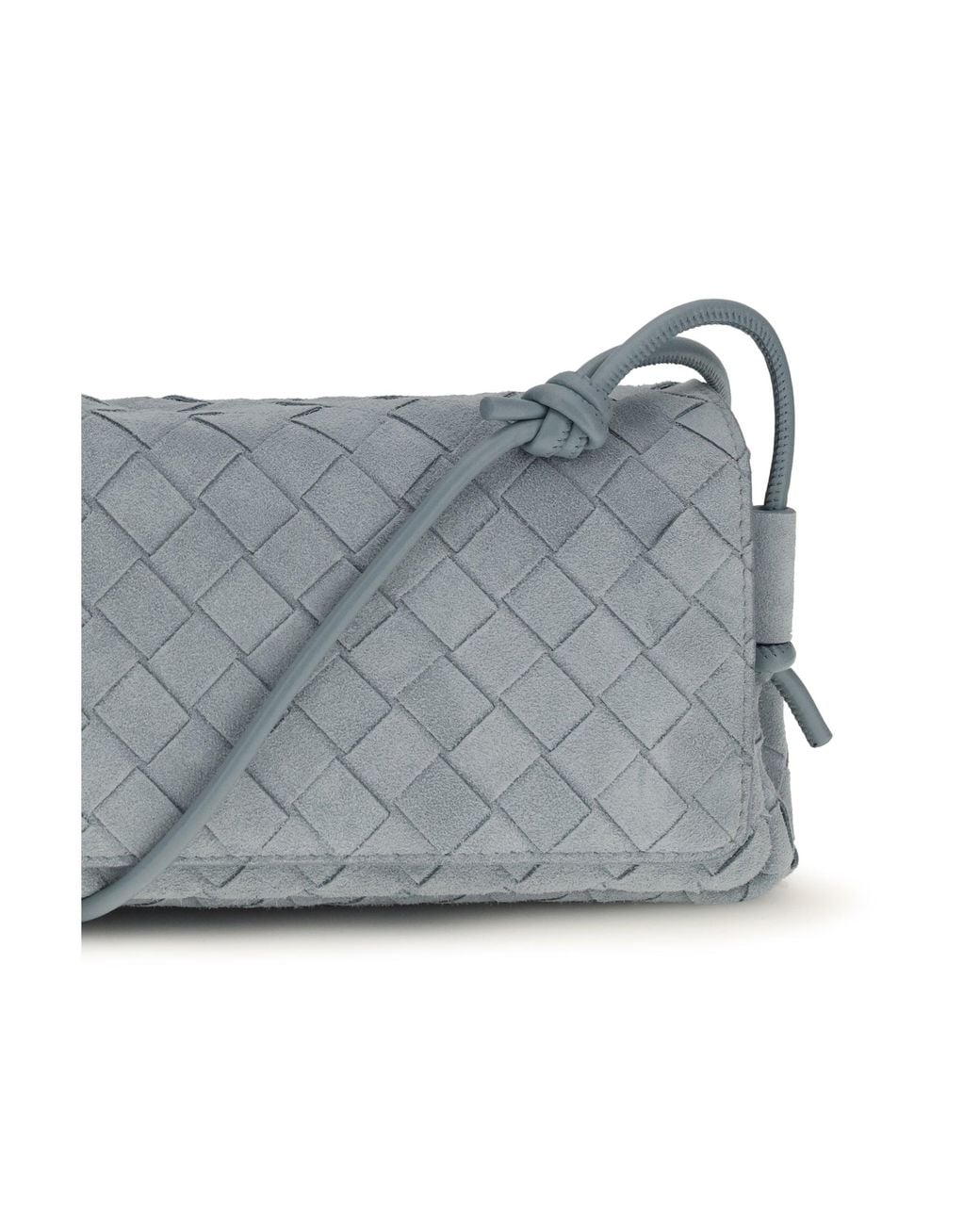 Bottega Veneta Gray Notturno Clutch Mineral