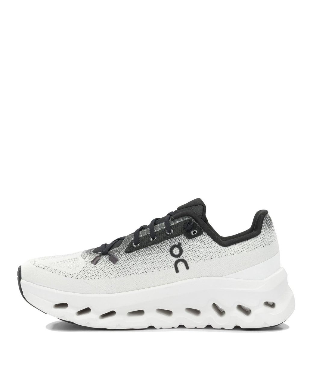 On Shoes White "Cloudtilt" Low-Top Sneakers