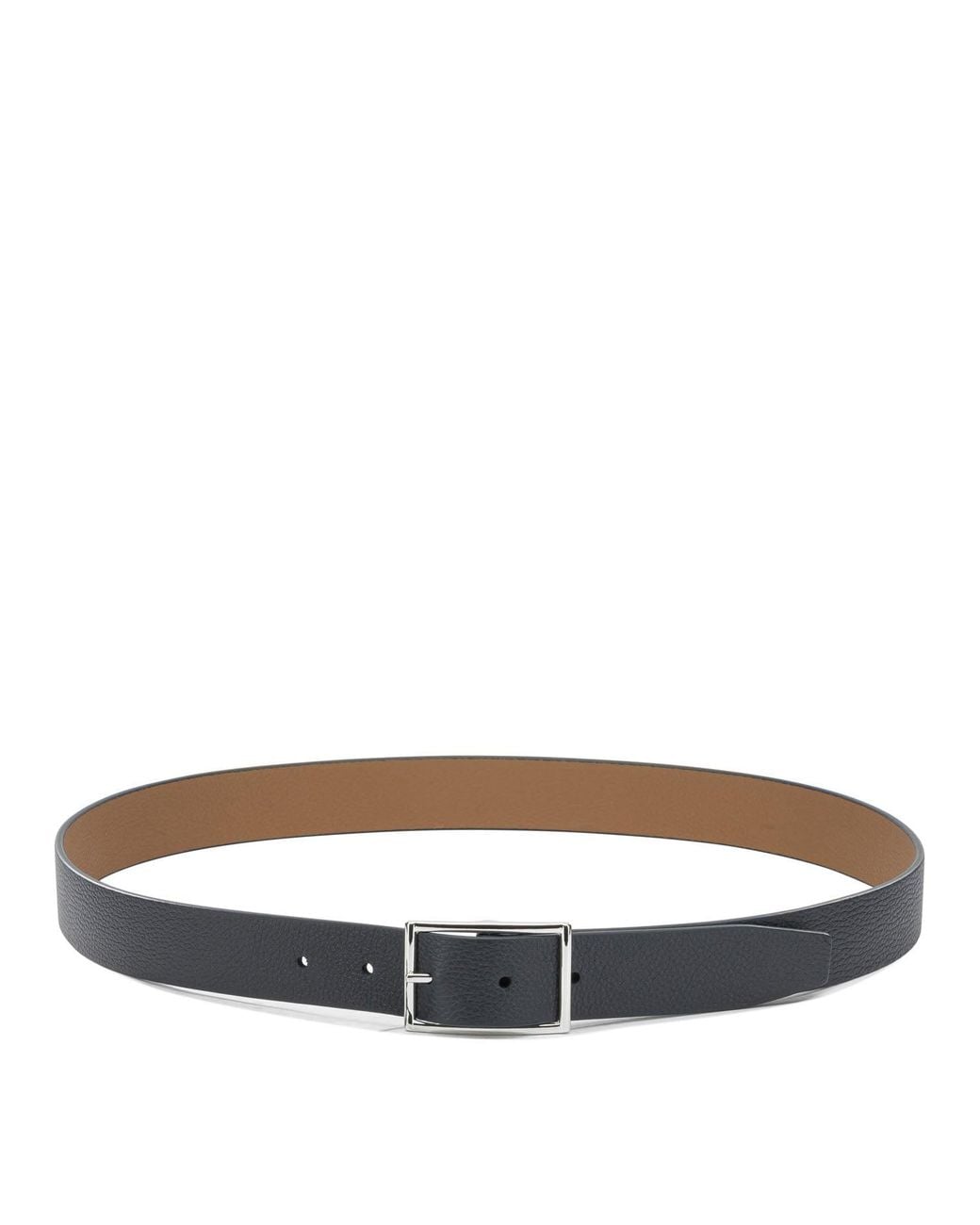 Andersons Gray Leather Belt