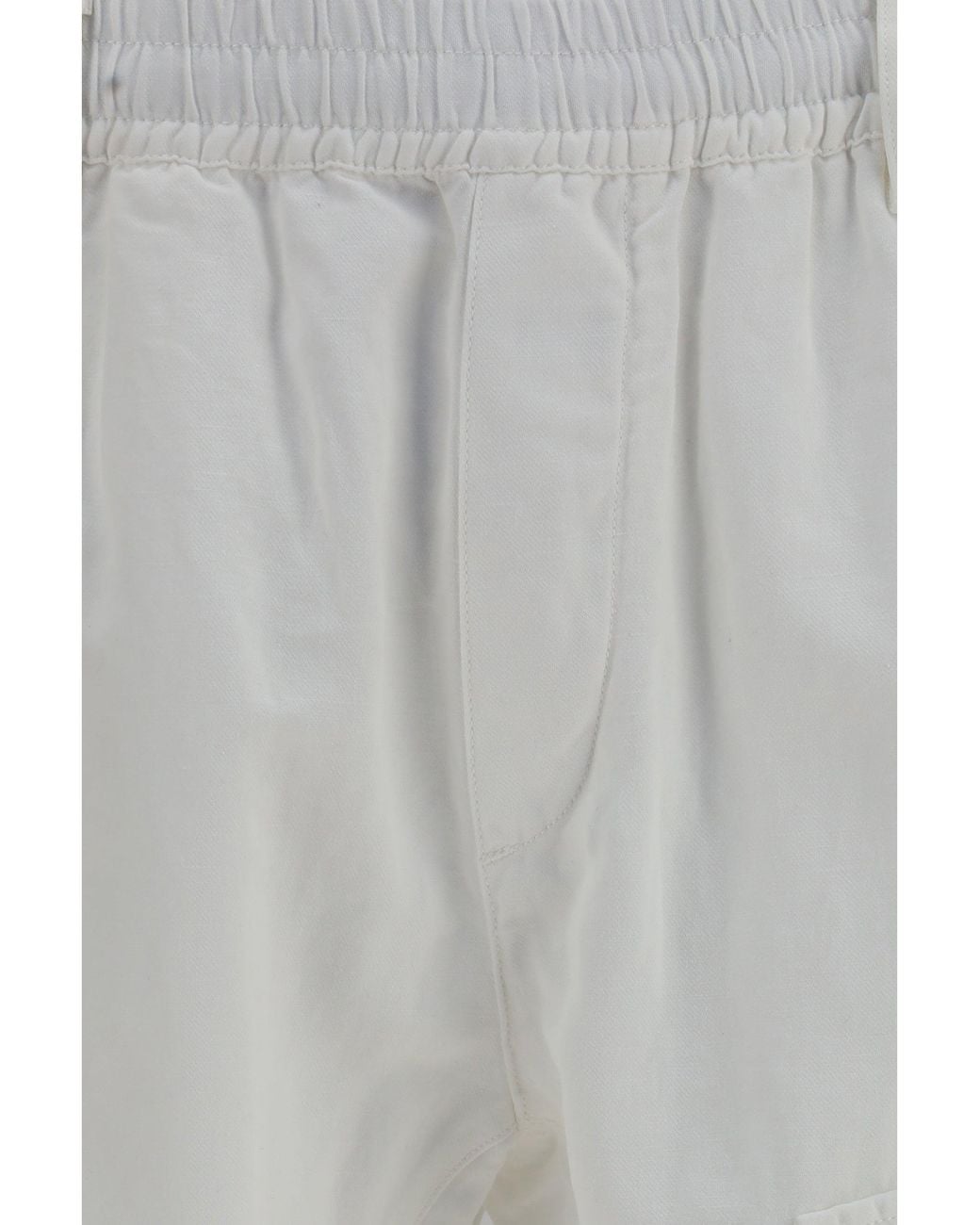 C P Company Gray Cotton Rip-Stop Boxy Lens Cargo Pants for men