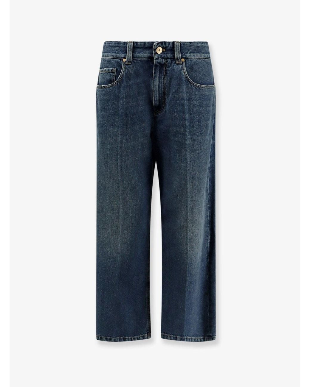 Brunello Cucinelli Blue The Contemporary Square Jeans