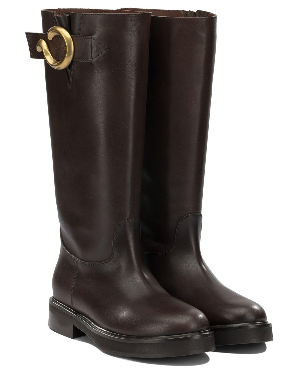 Etro Black "Paisley" Knee-High Boots