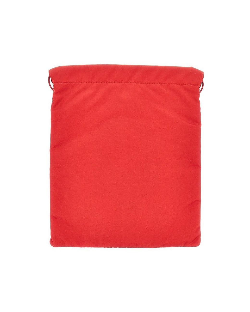 Prada Red Wish' Re-Nylon Pouch