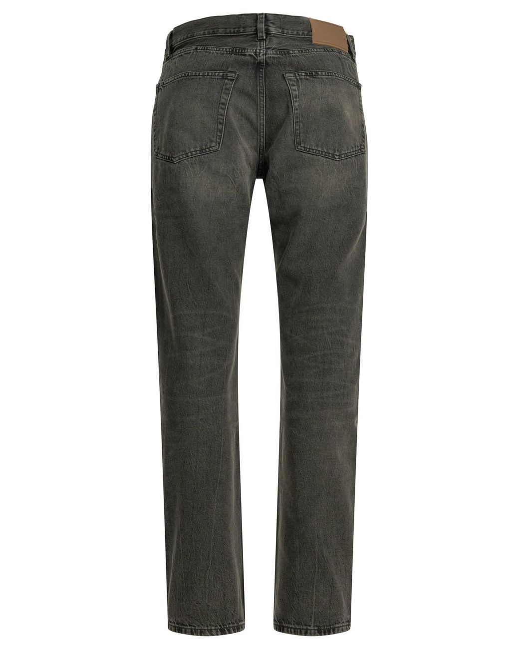 Our Legacy Gray "First Cut" Straight Leg Jeans for men