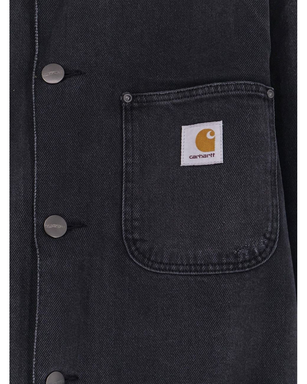 Carhartt Blue Aden Denim Jacket for men